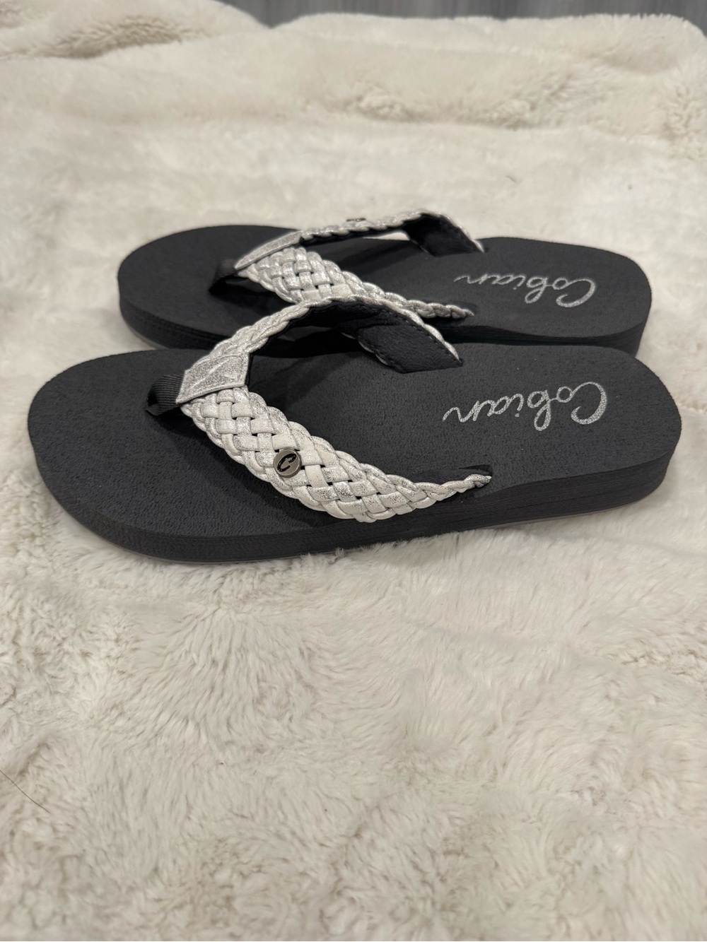 Cobain Braided Bounce Best Flip Flops High Arch - Picture 3 of 4
